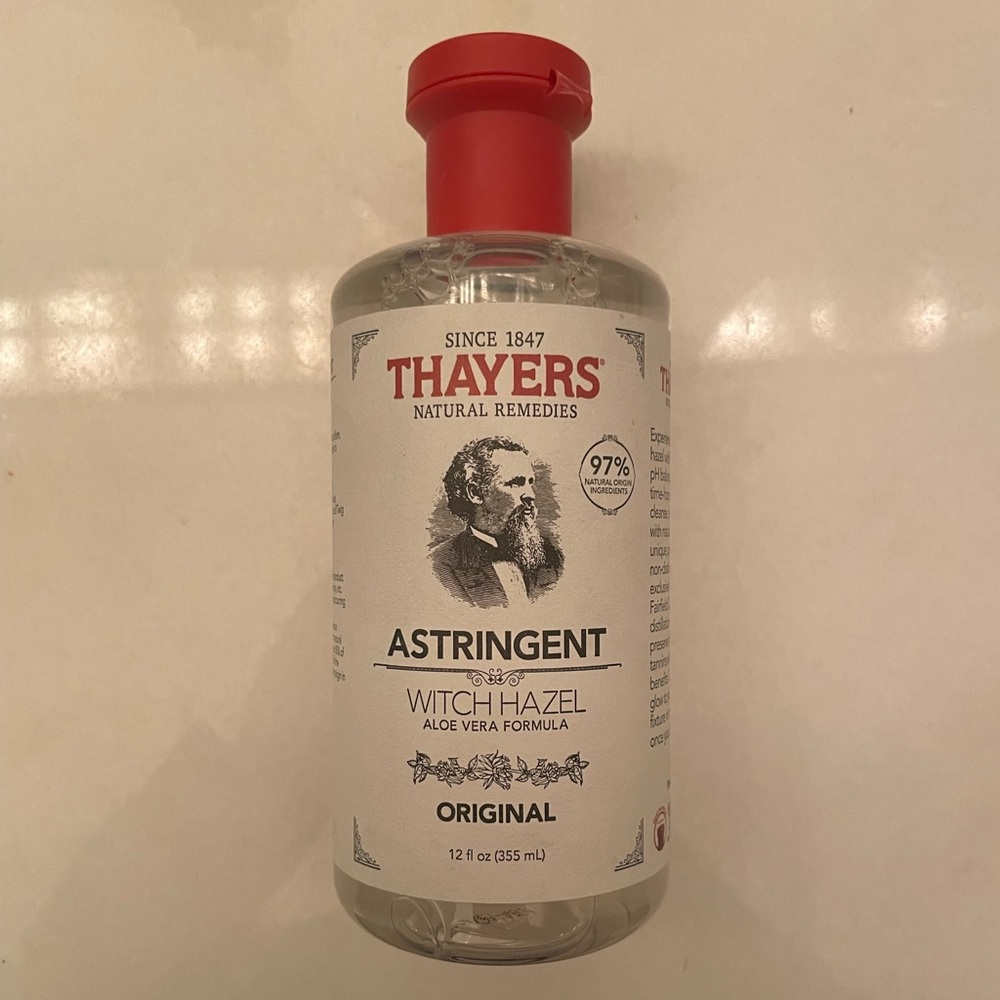 THAYERS Alcohol-Free Original Witch Hazel Toner with Aloe Vera, 355mL